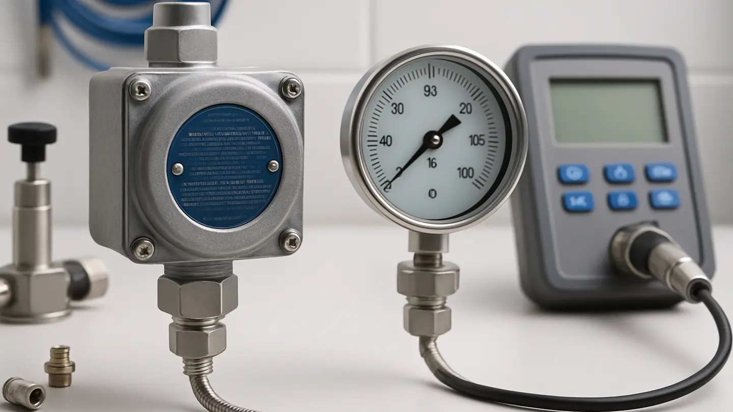 Explosion-proof pressure switch used in a hazardous location